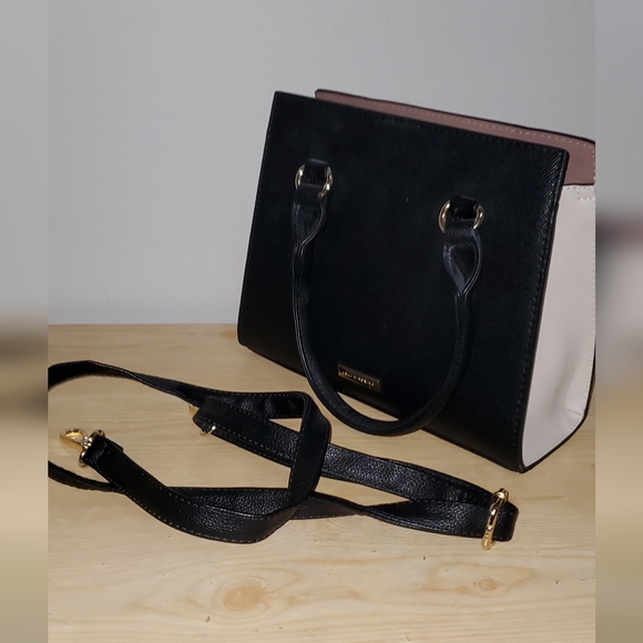 Call It Spring Hand bag. Black and pink colour - Picture 7 of 7